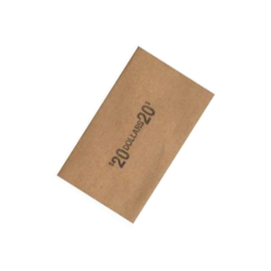 ABA Flat Tubular Coin Wrappers - Brown - Dollars (Silver) - $20.00