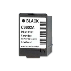 HP6602A Black ATM Depository, POS Receipt and Endorser Ink Jet, 1/pkg