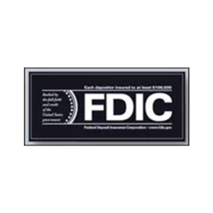 Wall-Mount FDIC Sign