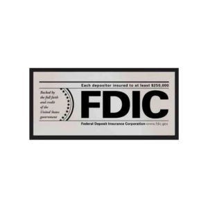 Wall-Mount FDIC Sign