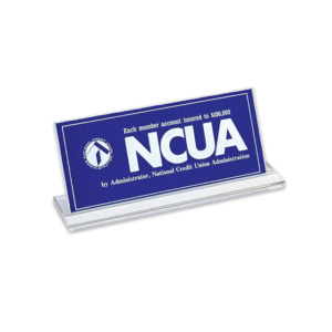 NCUA Counter Sign - SIGN ONLY