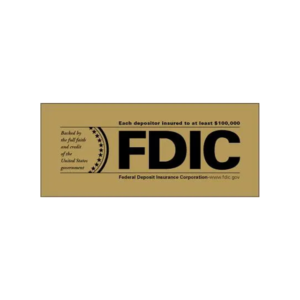 Adhesive-Faced FDIC Decals