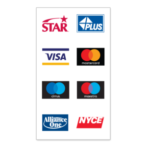 ATM Network Logo Sign System, 1/pkg
