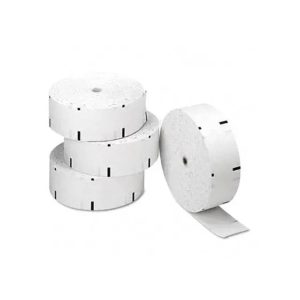 Wincor-Nixdorf Pro Cash Compact (2000, 2050, 2100, 2150, 2150, 2250; Receipt Rolls - Plain w/ Black Sensemarks , 4 rolls/case