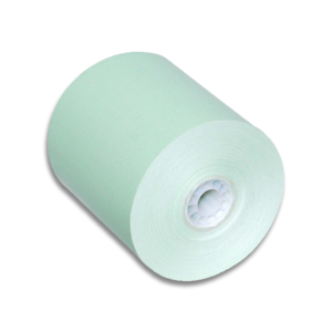 Green Thermal Receipt Rolls, 3-1/8" X 3" (230')<br>50 rolls/case