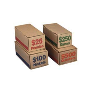 Coin Transport Boxes, $25 Pennies, 50/Bundle