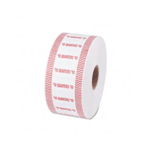 Auto Wrap Rolls, Quarters, Orange, 1000 feet per roll, 8 rolls per case