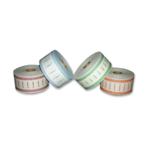 Auto Wrap Rolls, Half-Dollars, Brown, 1000 feet per roll, 8 rolls per case