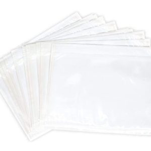 Poly Envelopes, Clear, Self Adhesive, 9" x 5"