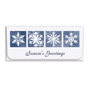 Holiday Currency Envelopes printed One and Two-color litho with White Sealing Envelopes, 500/box