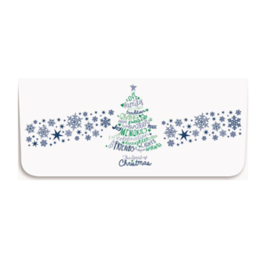 Holiday Currency Envelopes printed One and Two-color litho with White Sealing Envelopes, 500/box