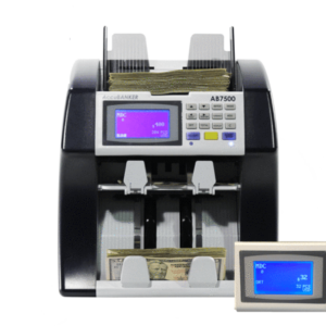 AB7500 Dual Pocket 'Mixed Bills' Currency Counter