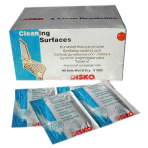 Wet/Dry Tandem Cleaning Wipes, 40/box