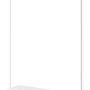 Vertical Poster Holder T-Open Bottom 8.5"x11"