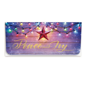 Holiday Currency Envelopes printed Foil and Four-color litho with white outer envelopes, 500/box