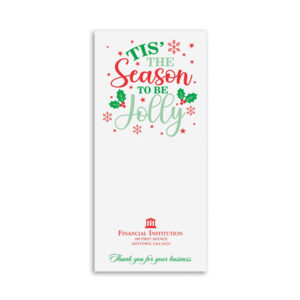 Holiday Drive-Up Envelopes printed One or Two-color litho, 2,500/case