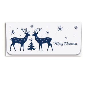 Holiday Currency Envelopes printed One and Two-color litho with White Sealing Envelopes, 500/box