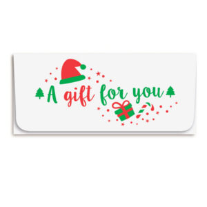 Holiday Currency Envelopes printed One and Two-color litho with White Sealing Envelopes, 500/box