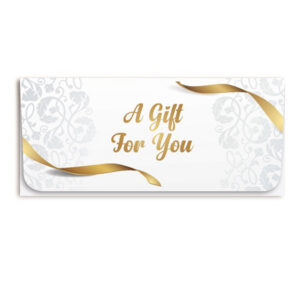 Holiday Currency Envelopes printed Four-color litho with white outer envelopes, 500/box