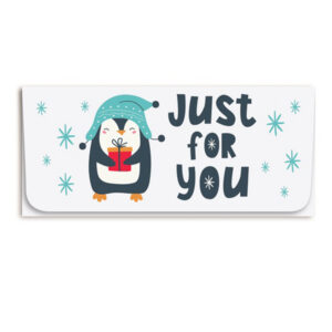 Holiday Currency Envelopes printed Four-color litho with white outer envelopes, 500/box