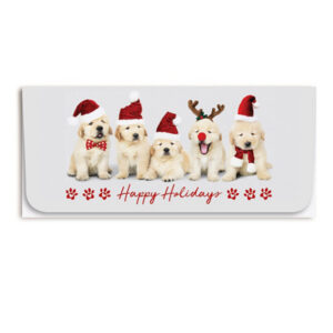 Holiday Currency Envelopes printed Four-color litho with white outer envelopes, 500/box