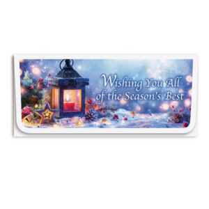 Holiday Currency Envelopes printed Four-color litho with white outer envelopes, 500/box