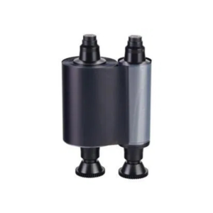 Evolis R3012 Black Monochrome with Varnish Ribbon, 500 black mono prints/roll, 1/Each